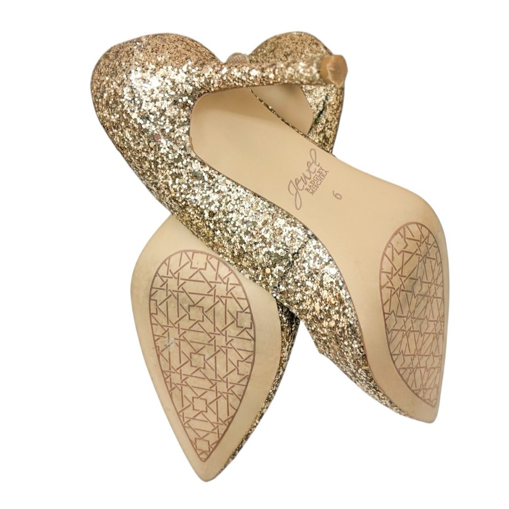 Jewel Badgley Mischka Jaden Mary-Jane Pumps - Picture 13 of 14